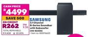 Samsung 3.1 Channel B-Series Soundbar With Subwoofer HW-B650D