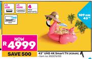 Hisense 43" UHD 4K Smart TV 43A6N