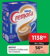 Nestle Cremora Coffee And Tea Creamer-For 20 x 750g