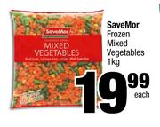 Save Mor Frozen Mixed Vegetables-1Kg Each
