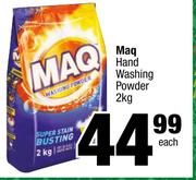 Maq Hand Washing Powder-2Kg Each
