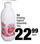 Yo! Drinking Yoghurt Assorted-1Kg Each