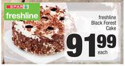 Freshline Black Forest Cake-Each
