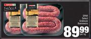 Spar Select Grabouw Boerewors-Per kg