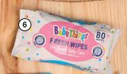 Baby Things Fresh Wipes 80 Wipes-Per Pack