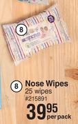 Baby Things Nose Wipes 25 Wipes-Per Pack