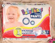 Baby Things Nappy Pants Sizes 3-6-Per Pack
