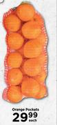 Orange Pockets-Each