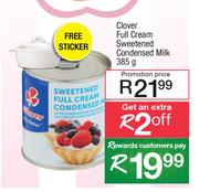 Clover Full Cream Sweetened Condensed Milk-385g