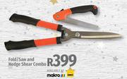 Garden Master Fold/Saw & Hedge Shear Combo