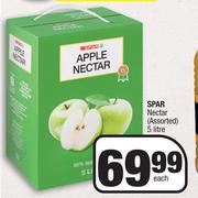 Spar Nectar Assorted-5Ltr Each