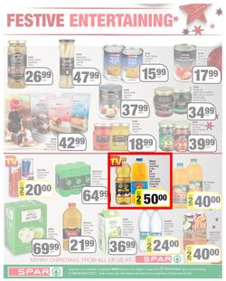 SPAR EASTERN CAPE : We've Got The Christmas You Deserve (23 November - 5 December 2021) Valid in Acres, Algoa Park, Aliwal North, Aspen, Burgersdorp. Cambridge, Camdeboo, Cradock, Crossways, Dagbreek, page 3