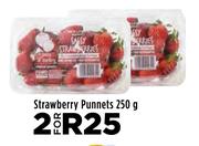 Strawberry Punnets-For 2 x 250g