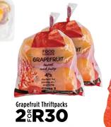 Grapefruit Thriftpacks-For 2 