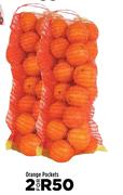 Orange Pockets-For 2