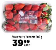 Strawberry Punnets-800g Each