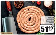 Noorsveld Free Range Chicken Wors Assorted-Per kg