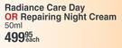 Payot Radiance Care Day Or Repairing Night Cream-50ml Each