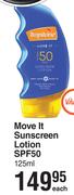 Tropitone Move It Sunscreen Lotion SPF50- 125ml