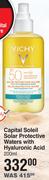 Vichy Capital Soleil Solar Protective Waters With Hyaluronic Acid- 200ml