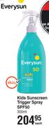 Everysun Kids Sunscreen Trigger Spray SPF50- 300ml