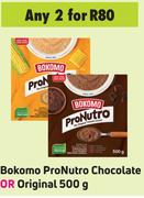 Bokomo ProNutro Chocolate Or Original-For Any 2 x 500g