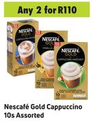 Nescafe Gold Cappucino 10's Assorted-For Any 2