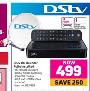 DSTV HD Decoder Fully Installed