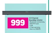 Hisense 2.0 Channel Soundbar HS204