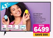 LG 43" FHD Smart ThinQ Al TV 43LM6370PVA