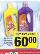 Mr Muscle Tile Cleaner (Selected)-For Any 2 x 750ml
