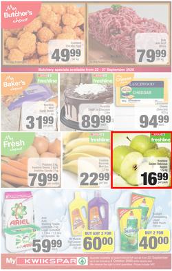 KWIK SPAR EASTERN CAPE : My Kwik Spar (22 September - 4 October 2020), page 3