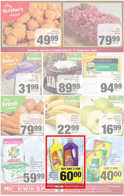 KWIK SPAR EASTERN CAPE : My Kwik Spar (22 September - 4 October 2020), page 3