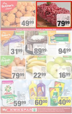 KWIK SPAR EASTERN CAPE : My Kwik Spar (22 September - 4 October 2020), page 3