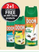 Doom Mosquito Room Spray-180ml Each