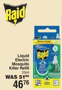 Raid Liquid Electric Mosquito Killer Refill-33ml