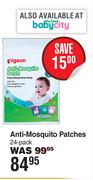 Pigeon Anti Mosquito Patches 24 Pack