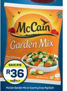 McCain Garden Mix Or Country Crop-1Kg Each