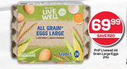 PnP Livewell All Grain Large Eggs-24s