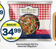 Natures Garden Stir Fry Assorted-700g Each