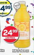PnP Nectar Fruit Juice Assorted-1.5L Each