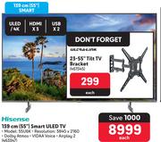 Hisense 55" (139cm) Smart ULED TV 55U6K