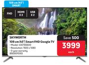 Skyworth 43" (109cm) Smart FHD Google TV 43STE6600