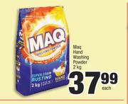 Maq Hand Washing Powder-2Kg Each
