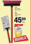 Spar Good Living Mop & Broom-Per Combo
