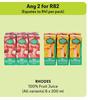 Rhodes 100% Fruit Juice (All Variants)-For Any 2 x 6 x 200ml