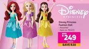 Disney Princess Fashion Doll- Each
