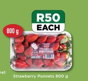 Strawberry Punnets-800g Each