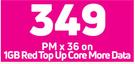 Redmi 10C Smartphone-On 1GB Red Top Up Core More Data