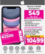 Apple iPhone 11 64GB Smartphone-Each
